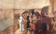 Edgar Degas, Semiramis Building Babylon